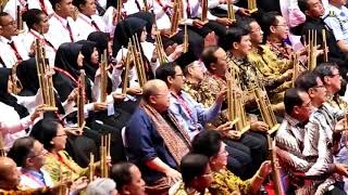 Angklung Presiden Jokowi