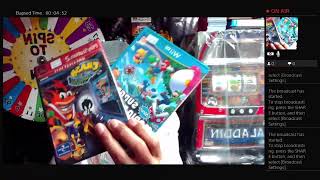 Video game pickup´s from local thrift store booth owner cut me a deal 10/6/24