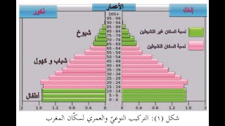 التركيب السكاني ( الدرس الثالث ) الوحدة السادسة سكان العالم