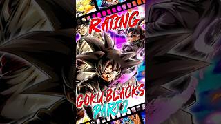 Rating EVERY Goku Black Unit from WORST to BEST! Part.2 | Dragon Ball Legends Ranking