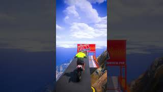 GTA V Dangerous Stunt On Mount Chiliad | #shorts | #youtubeshorts | #short  | #gta5 | #gtav | #76