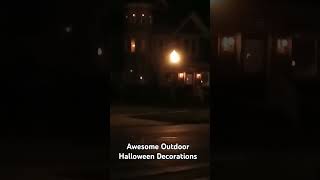 Awesome Outdoor Halloween Decorations