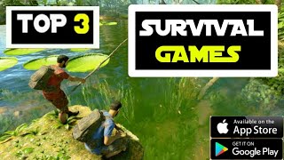 top 3 survival games for android || best survival games for android