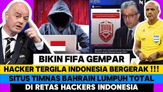 NETIZEN INDO GA ADA LAWAN ! SITUS TIMNAS BAHRAIN LUMPUH DI RETAS HACKERS INDONESIA #timnasindonesia