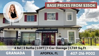 NEW TOWNHOME FOR SALE | 1700+ SQUARE FOOT NEW CONSTRUCTION HOME | APOPKA | FLORIDA | ORLANDO HOMES