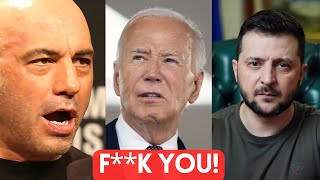 Joe Rogan SLAMS Biden and Zelenskyy on World War III Concerns