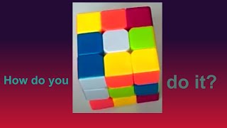 The Quickest & Easiest Way To HOW TO SOLVE A RUBIKS CUBE