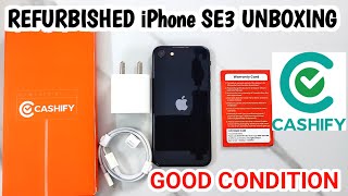 UNBOXING Refurbished iPhone SE3 (2022) from CASHIFY || Replaced Battery and Display? Good Condition