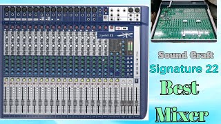 Soundcraft Signature 22 Compact Analogue Mixer | Live Testing