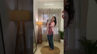 Cute kurti tops #youtubeshorts #kurti #haul #ytshortsindia