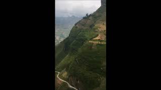 Ma Pi Leng Pass (Ha Giang) on motorbike