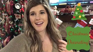 Christmas Decorate With Me 2018| Decorating The Tree| Vlogmas Day 1