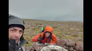 Beinn Bhrotain and Monadh Mor on 19/07/20