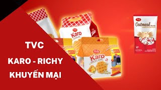 Vietstarmax | Phim quảng cáo TVC 15s Bánh Karo - Richy Khuyến mại (Miền Nam) | Phim doanh nghiệp