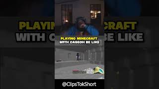 Playing minecraft with caseoh be like #shortsvideo #shorts #youtubeshorts #caseoh #caseohgames