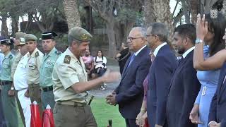 La Gomera celebra el Día de las Fuerzas Armadas en el Parque de la Torre del Conde