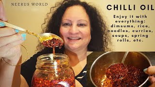 Authentic Chilli Oil Recipe | Homemade Chinese Chili Oil | Intense Flavour | Pour It Over everything