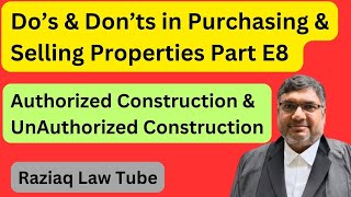 Do's and Don'ts in Purchasing and Selling Property E8, - சொத்து வாங்க விற்கும்போது கவனிக்க வேண்டியவை