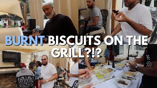 BURNT BISCUITS ON THE GRILL!?!