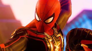 Spider-Man No Way Home Suit - Spidey Fights Dirty Cops (Spider-Man Remastered Ultimate Difficulty)