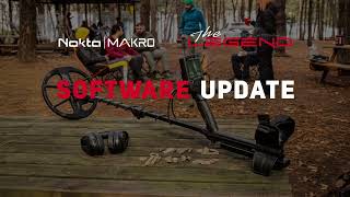 Nokta Makro Legend Dedektör Yazılım Güncelleme/The Legend Dedector Software Updates 2022/1