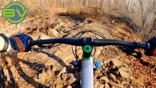 Chunky blue trails in Duluth | Hawk Ridge Mountain Biking