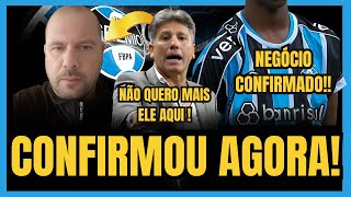 🔵⚫️⚪️ URGENTE ! PROPOSTA MILIONÁRIA? SAIDA ESTÁ CADA VEZ MAIS PERTO!  NOTÍCIAS DO GRÊMIO