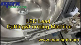 Hot Selling Lead Forming Machine LED Lead Cutter With Automatic Feeder Tray