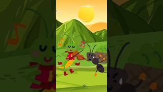 The ant and the grasshopper 🦗- Moral Stories for kids