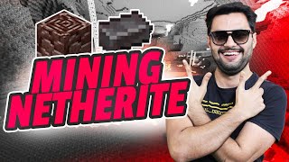 MINING NETHERITE | Minecraft India | Minecraft SMP DAY#45