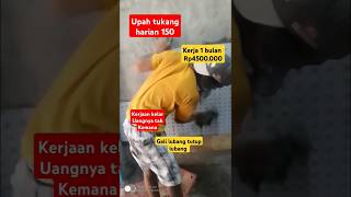 Upah tukang harian