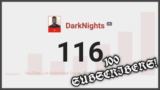 DarkNight Vlog  We Got 115 Subscribe Good News I’m Famous￼ I’m Excited Happy￼ Celebration￼ 🤩🥳￼