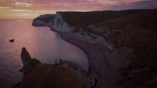 Durdle Door | Dorset | Sunset by Drone