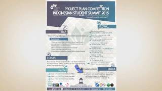 Project Plan Competition Indonesian Student Summit 2015