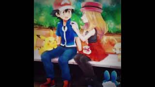 Ash X Serena edit - Ash X Serena love story 💕 - Ash Love Serena #ashxserena#pokemonxy#viralshort