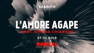 Domenica Gospel@ Firenze | L'amore agape  - Past. Simona Chiarioni | 27.01.2019