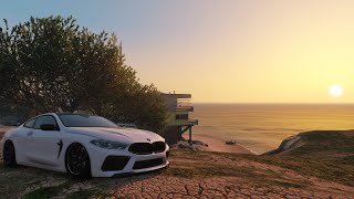 Driving in Los Santos (GTA V)BMW M8