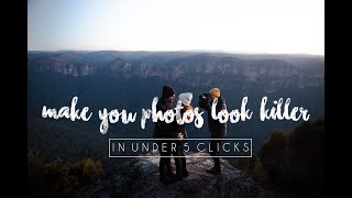 Make Your Photos Look GREAT in 5 Clicks - Tribe Photo Co Presets