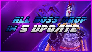 All Boss Drop in 5 update GPO