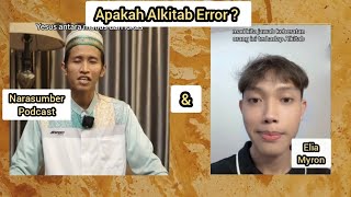 Apakah Alkitab Error dan Gagal Penulisan Sejarah ? | Elia Myron memberi tanggapan.