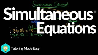 Algebra Tricks | Simultaneous Equations