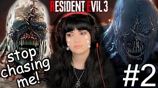 NEMESIS CHASING - RESIDENT EVIL 3 NEMESIS Gameplay Walkthrough Part 2 (RE3 NEMESIS) | Regina Plays