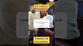 🥋🤔 Técnica ancestral de patada de Helicoptero 🤣 #alfredoadame #humor #productora69