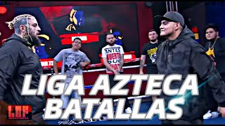 LIGA AZTECA FREESTYLE Mejores Rimas 🔥 Las Batallas REGRESARON ! Mejores minutos