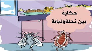 حكاية بين نحلة وذبابة