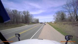 Truck drive catches Crash on Camera