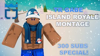 My 300 subscriber island royale montage (editing test) (Roblox Fortnite)