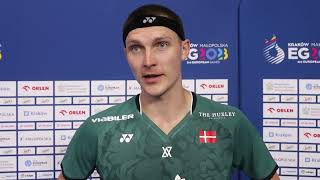 Viktor Axelsen - Igrzyska Europejskie - badminton Tarnów 2023