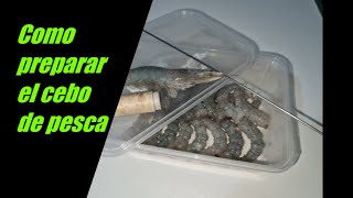 Pesca fondeada, el mejor cebo.