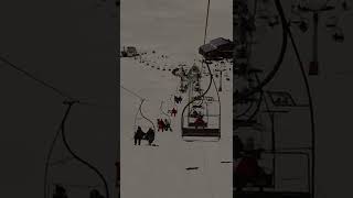 TEHRAN 2022 | tochal ski resort | پیست اسکی توچال #shorts